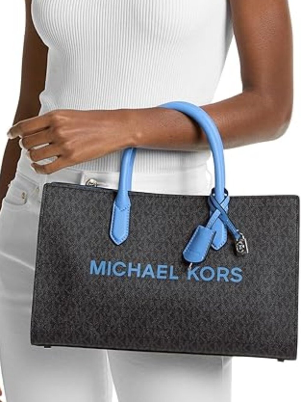 Michael Kors Scarlett Medium East West Satchel - South Pacific